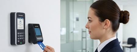 Installation of building access control and card access